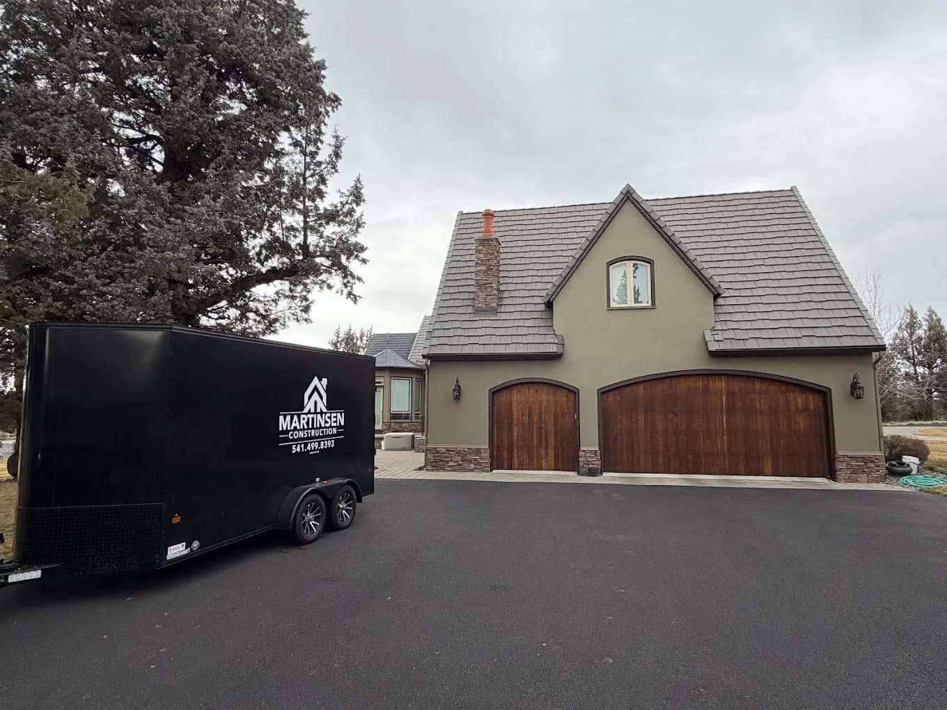 Martinsen Construction — on-site at a project in Central Oregon